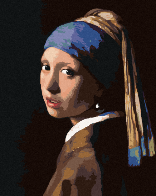 Paint by Numbers - GIRL WITH A PEARL EARRING (J. VERMEER)