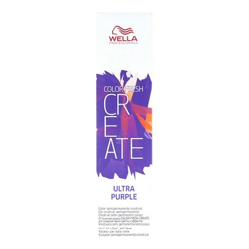 Semi-Permanent Tint Color Fresh Create Ultra Wella Color Fresh Purple