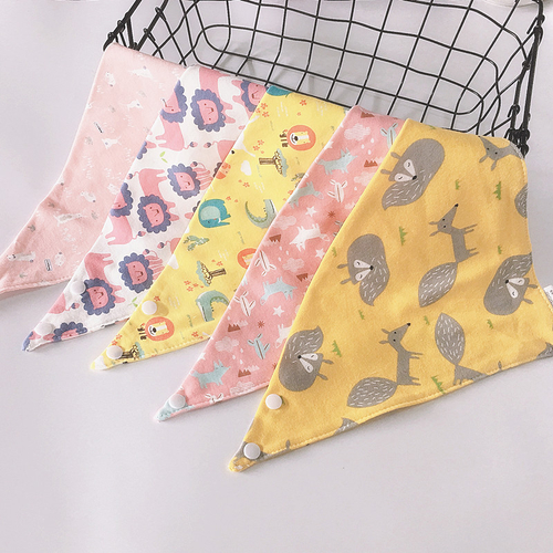 NEW Cotton Bandana Bibs Baby Babador Feeding Smock