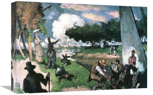 Global Gallery GCS-277046-22-142 22 in. Fisherman - Sunday Afternoon&#