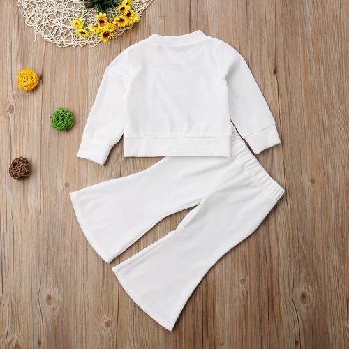 Little Girls 2PCS Clothes Sets Toddler Kids Baby