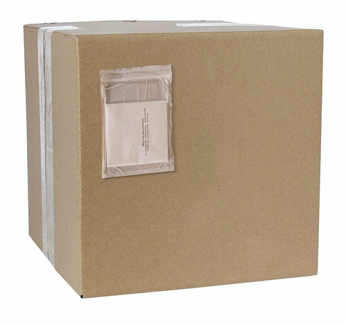 Pack of 1000 Adhesive Backed Reclosable Zipper Envelopes 4 x 6.