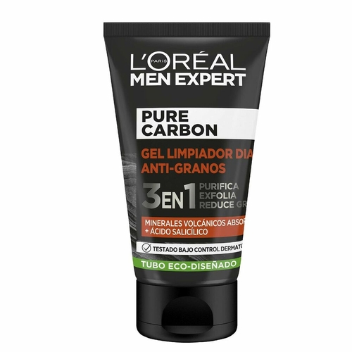 Facial Exfoliator L'Oreal Make Up Men Expert Pure Carbon Anti-acne