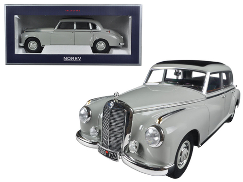 1955 Mercedes 300 Grey 1/18 Diecast Model Car by Norev