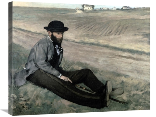 Global Gallery GCS-277333-30-142 30 in. Portrait of Eugene Manet Art P