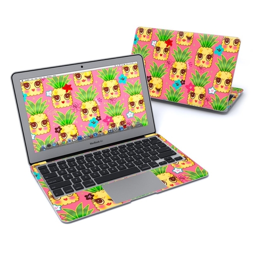 DecalGirl MBA11-HAPPYPINE MacBook Air 11 in. Skin - Happy Kawaii Pinea