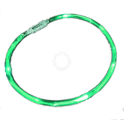 Blinkee 1125000 Green Fiber Optic Tube Necklace
