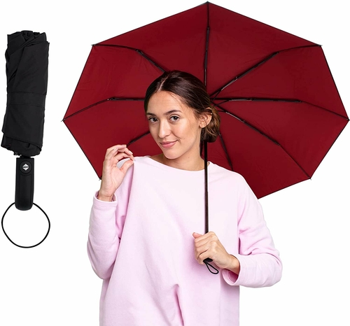 PUREVACY Compact Automatic Umbrella