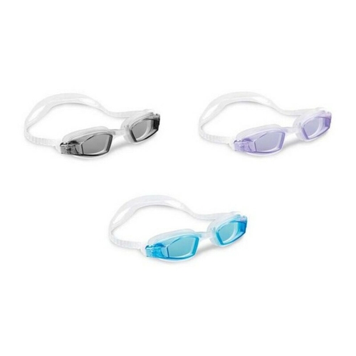 Children's Swimming Goggles Free Style Latex Intex