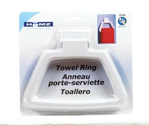 HPI 22100202.36 Bar Ring Towel  White