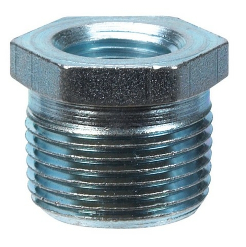Billco 753288000049 0.5 x 0.12 in. Hex Bushing in Galvanized Steel - p