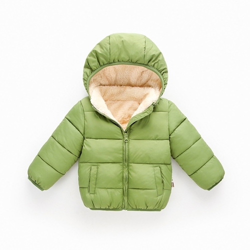 Windproof Children Kids Winter Hooded Coat Cloak