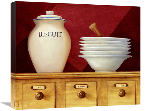 Global Gallery GCS-137393-22-142 22 in. Estante De La Cocina III Art P