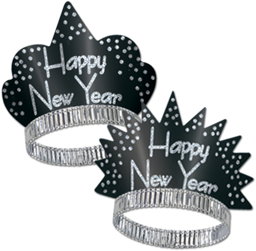 Sparkling Silver Tiaras