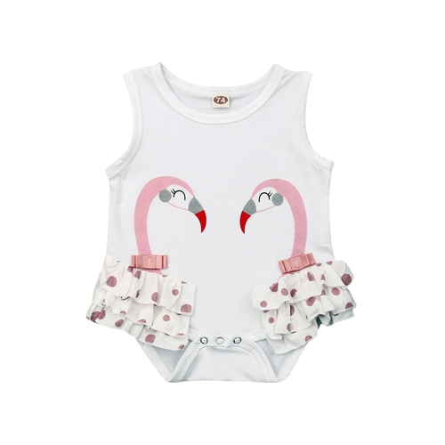 0 24M Summer Infant Kids Baby Girls Flamingo