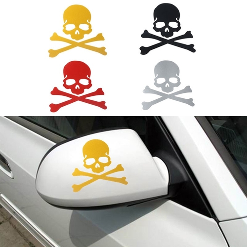 Fashion Skeleton Skull Design 3D Decoration