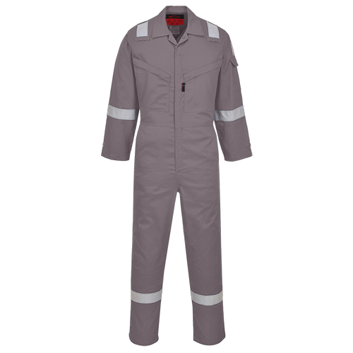 Portwest UAF73GRR52 Araflame NFPA 2112 Coverall, Grey - Size 52