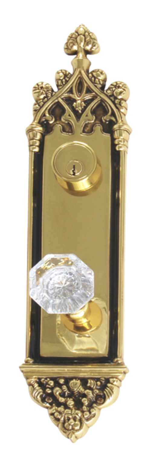 Brass Accents D04-K560J-HTF-610 Single Deadbolt Set 2.75 in. Backset -