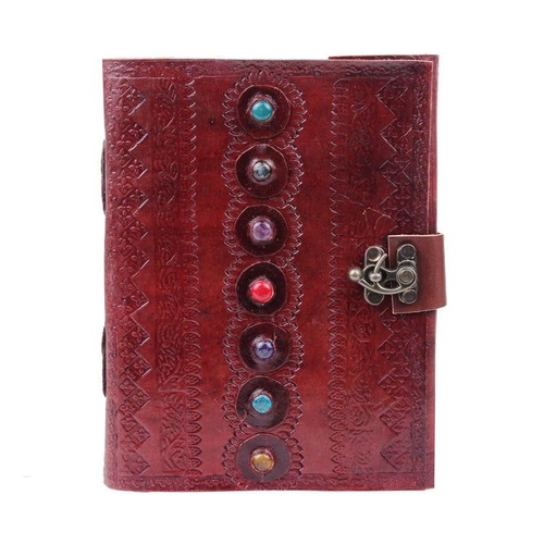 7 Stones Leather Journal Diary