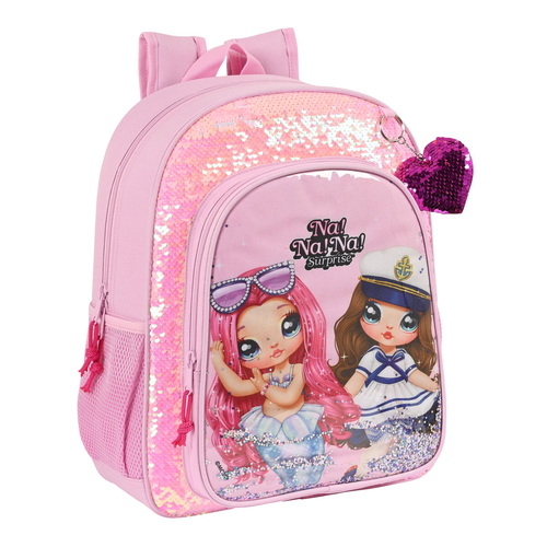 School Bag Na!Na!Na! Surprise Sparkles Pink (32 x 38 x 12 cm)