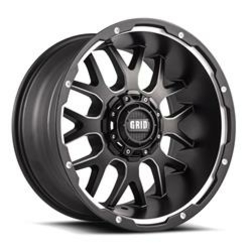 Grid Wheels GRW-22127F278 20 x 10 GD02-20100027F-278 Wheel