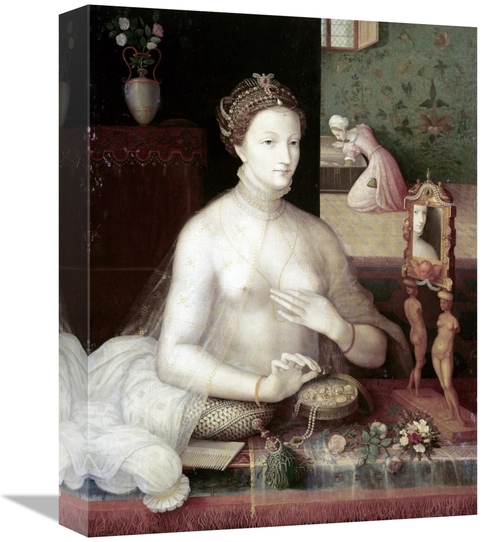 Global Gallery GCS-281051-16-142 16 in. Portrait of a Woman Art Print 