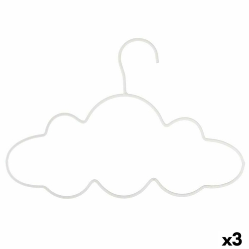 Hangers Atmosphera 29,8 x 21 x 0,4 cm Metal Clouds Multicolour 3