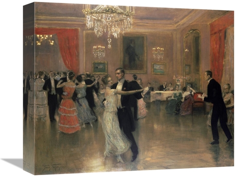 Global Gallery GCS-268637-16-142 16 in. At the Ball Art Print - Freder
