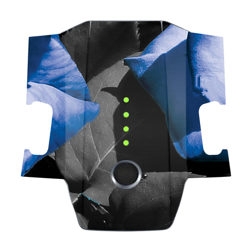 MightySkins DJMAVBAT-Blue Roses Skin Decal Wrap for Amazon Echo - Bana