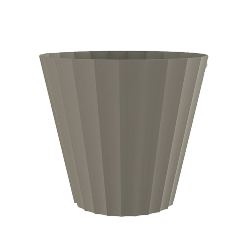 Plant pot Plastiken 32 x 29 cm Taupe polypropylene