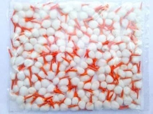 Cotton Kesar Diya Batti(Wicks) / Diya Batti for Puja Size FREE color