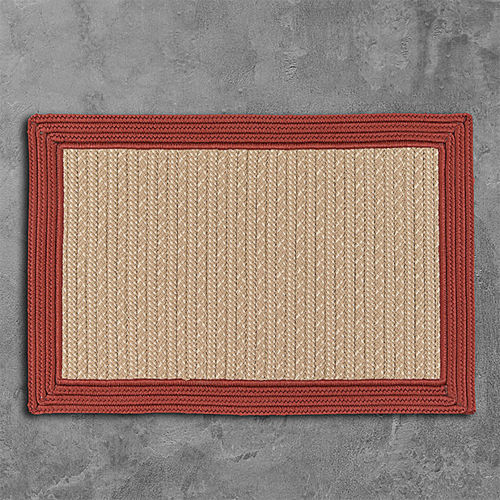 Colonial Mills Rug BY73R024X036S 2 x 3 ft. Bayswater Braided Rug  Bric