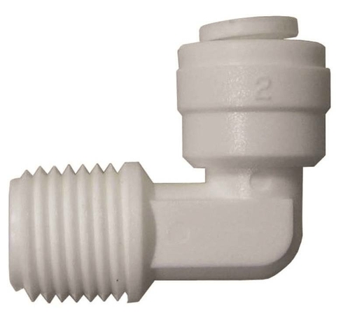 PL Tube Elbow, 90 deg, 0.37 in. - Quick Connect X MPT, 150
