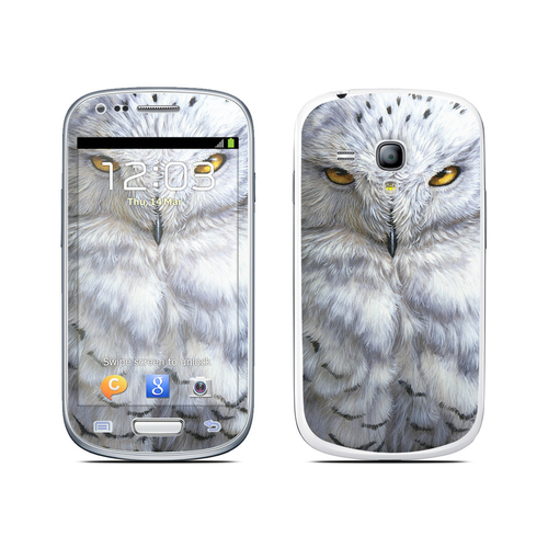 DecalGirl SG3M-SNWOWL Samsung Galaxy S III Mini Skin - Snowy Owl