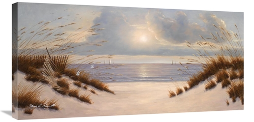 Global Gallery GCS-398731-1836-142 18 x 36 in. Coastal Dunes Art Print