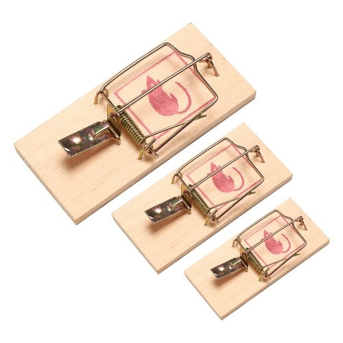 1pcs Reusable Wooden Mouse Traps Bait Mice Vermin