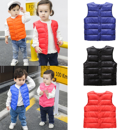 Fashion Simple Toddler Kids Baby Girls Boys Solid