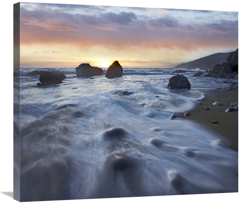 Global Gallery GCS-396075-30-142 30 in. Kirk Creek Beach, Big Sur&