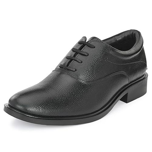 Men's Oxford Full Grain Leather Derby Lace Up Formal