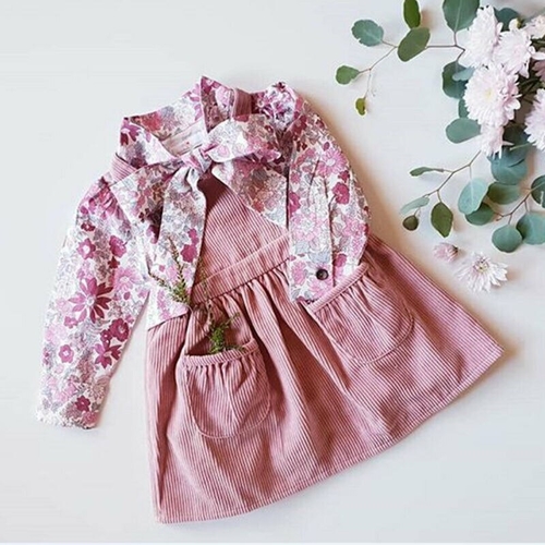 Emmababy 2PCS New Baby Girls Kids Sets For Autumn