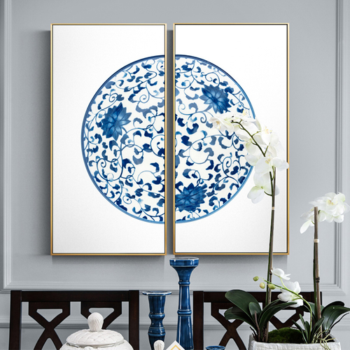 Modern Chinese Vase China Blue And White