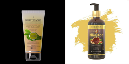 Japanese Matcha Tea Face Wash Argan Oil Shampoo  pack of 2