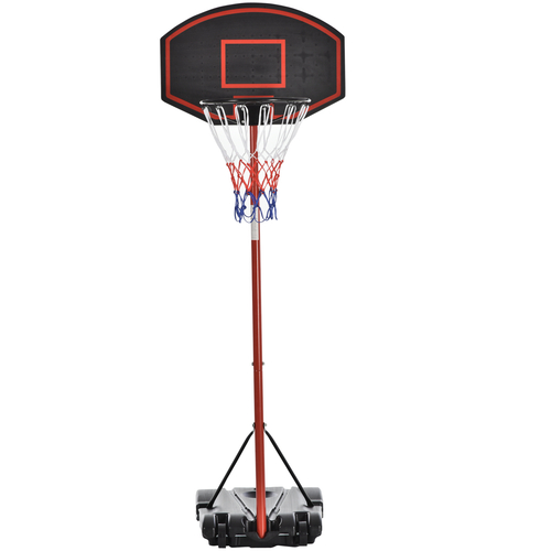 Soozier 6 Level 78.75"- 98.5" Adjustable Basketball Hoop Backboard  w/