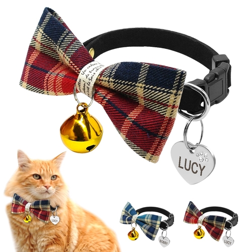 Quick Release Breakaway Cat Collar Bowtie Puppy