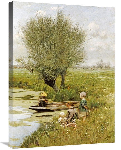 Global Gallery GCS-267862-30-142 30 in. By the Riverside Art Print - E