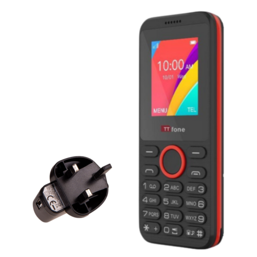 TTfone TT160 Dual SIM with Mains Charger Vodafone Pay as you Go