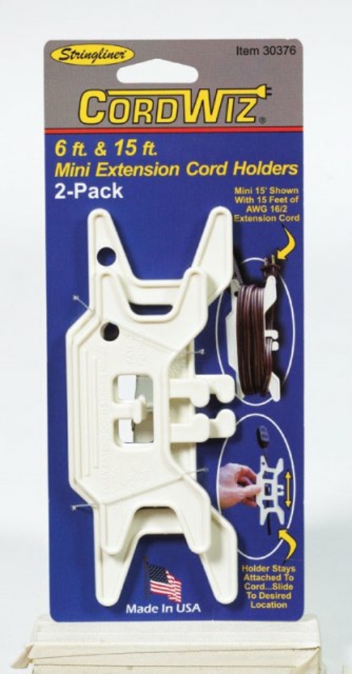 Cord Wiz 30377 6 ft. 16 gal Classic Mini Cord Holder- pack of 20