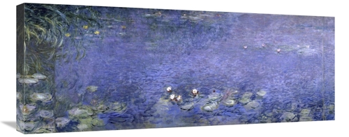 Global Gallery GCS-278737-36-142 36 in. Water Lilies - Nympheas VI Art