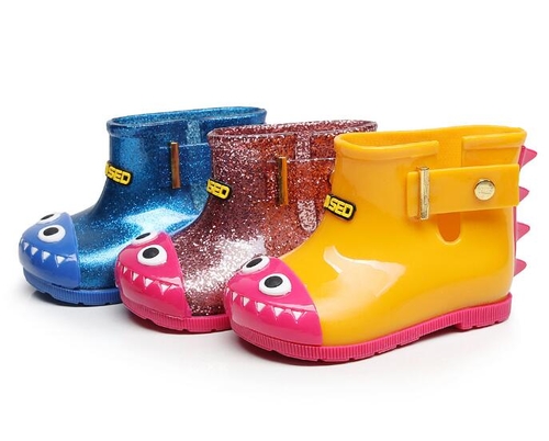 Kids Toddler Boots Rain Shoes Waterproof Rubber