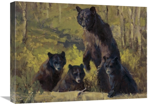 Global Gallery GCS-382115-1824-142 18 x 24 in. Twin Mountain Triplets 